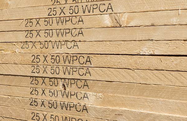 Timber Batten 25x50mm x 4.2m Green Treated