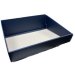 SMART TRAY BLUE  280X220X90 HIGHBACK LOWFRONT