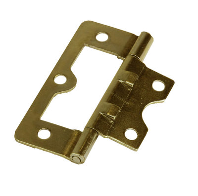 Eliza Tinsley Electro Brass Flush Hinges 63mm 5110259