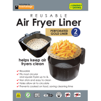 Toastabags Reusable Air Fryer Liner Perforated 2pk