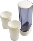 Perfection Plus Wall Mounted Cup Dispenser Single - DMI Ireland's Leading Dental Supplier - Next Day Delivery