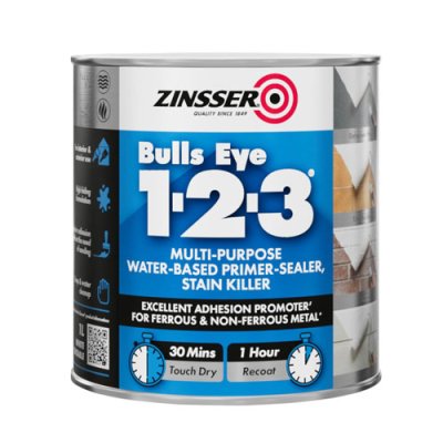 Zinsser Bulls Eye 1-2-3 Primer Sealer - 1L