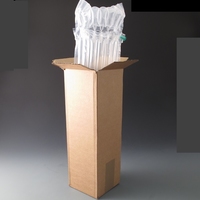 iNFLATABLE AIR PACKAGING FOR A SINGLE BOTTLE OF WINE
