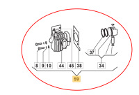 Cylinder & Piston Kit- SHP60, XH60