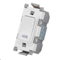 GRID SWITCH.MARKED HOB WHITE