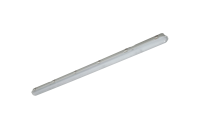 SULTAN 2X40W LED corrosion proof, IP65 5ft, Grey, 5000K,emergency, cw frosted diffuser(RSU805015E-24