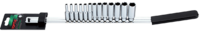 1/4" Dr 6PT Deep Socket Rail Set Metric 13pce