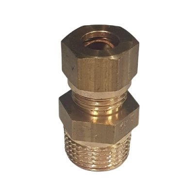 Klemkoppelstuk ISO228 3/8M x 8