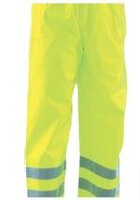 REDBACK Hi-Vis Waterproof Nylon Trousers Yellow