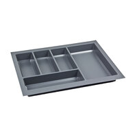 Legrabox Dark Grey Cutlery Tray 800mm x 500 Deep
