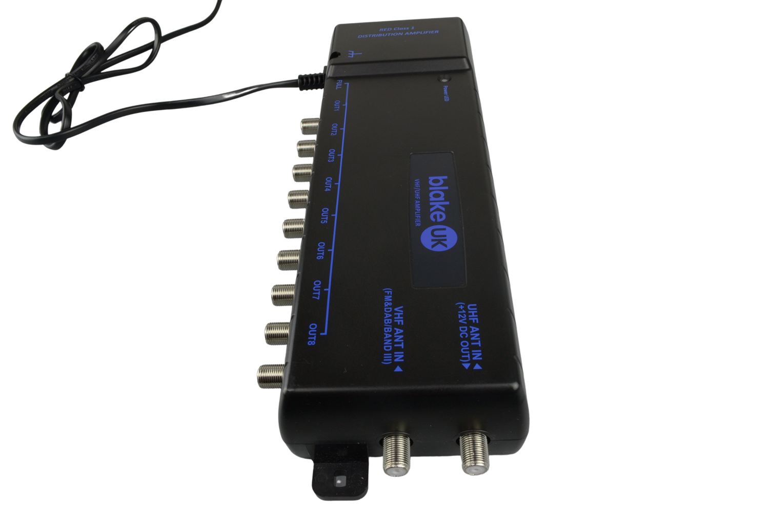 Blake UK BLAAMP28, dual-input UHF/VHF and full-output 16 dB port