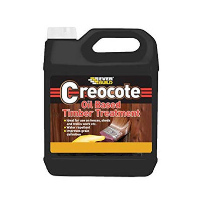 Everbuild Creocote Wood Preservative - 4L