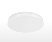 LED APOLLO SURFACE CEILING LIGHT APOLLO G4-E4 ROUND DIA 250MM -6/12 WATT -DIM-827/840 IP44
