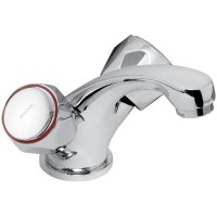 Bristan Club Mono Basin Mixer without Waste with Metal Heads Chrome VAC BASNW C MT
