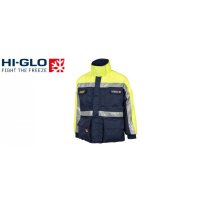 Hi-Glo 25 Coldstore Jacket - Yellow/Navy