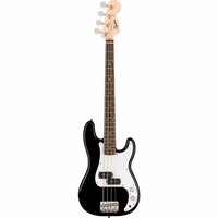Squier Mini Precission Bass - Black with Laurel Fingerboard