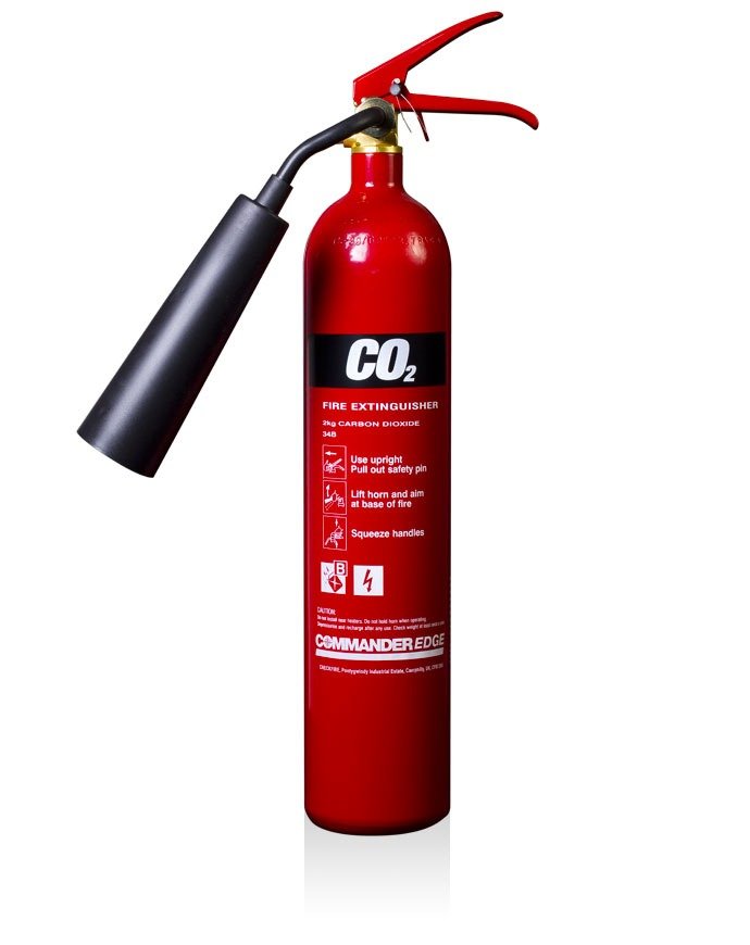 2KG CARBON DIOXIDE EXTINGUISHER