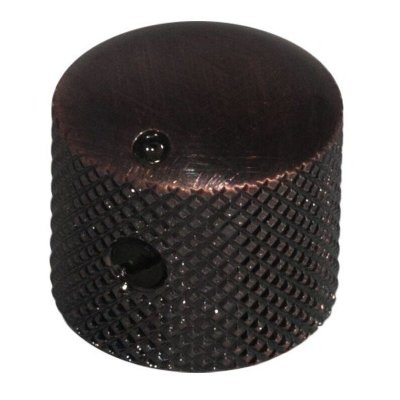 Schaller Control Knob Brass, 18mm, Vintage Copper