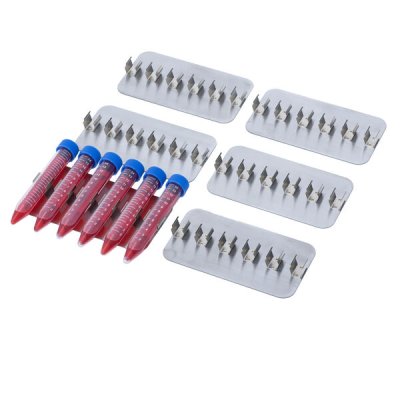 6 Clip Plates for 6 each 15-17mm tubes