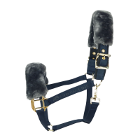 Show-Line Halter Cob Navy/Grey