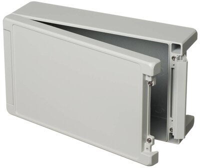00126335.SIL* BoCube Alu Enclosure with membrane lid 299x173x90