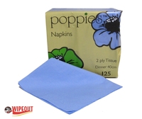 DINNER NAPKINS BABY BLUE 40cm 2ply c/s 2000