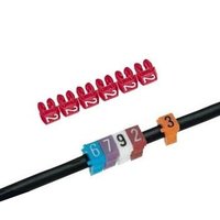 Cable Marker, White, "X"