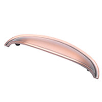 Antique Copper Shell Handle 96cc-125mm