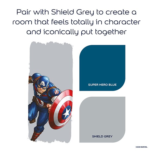 Dulux Easycare Avengers Colour Combination