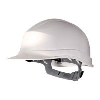 Delta Adjustable Safety Helmet White