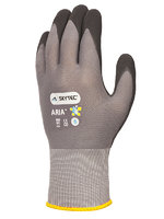 SKYTEC ARIA GREY GLOVE SIZE8/MED RETAIL