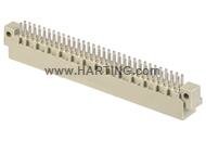 DIN41612 Type B 32 way Male Straight Solder Pins Rows A & B Class 3