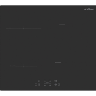 Nordmende 60cm 4 x Zone Touch Control Induction Hob Black Frameless | HCI63FL