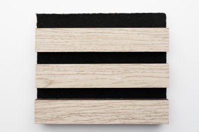 STREwall 17mm 2400x600mm Siberian Oak MDF Decorative Slat Wall Panel