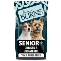 Burns Senior + Dog Small/Toy Breed Chicken & Brown Rice