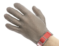 EUROFLEX 5 Finger Chainmail Glove - No Cuff.