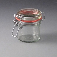 125ml Clip top Storage Jar