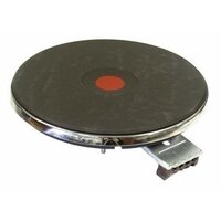 Solid Plate Hob Element 180mm / 7 Inch 2000 Watt 8mm Rim Compatible