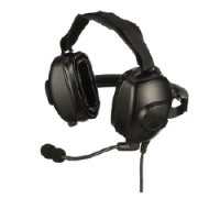 Motorola Solutions Heavy Duty Behind-the-Head Headset with Noise-Canceling Boom Microphone