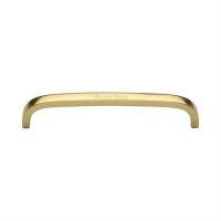 C1800 152-PB - HERITAGE BRASS CABINET PULL D SHAPED 152MM CTC PO