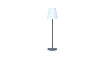 LOLA 120CM ANTHRACITE FLOOR LAMP SOLAR & RECHARGEABLE BATTERY