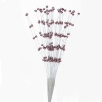 Pearl Stem Spray Pink - Pack of 144