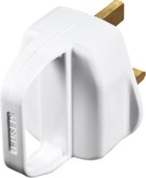 13A PLUG WITH HANDLE 13A FUSED WHITE