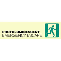 Emergency Escape Photoluminescent Safety Signs