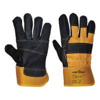 Portwest A200 Furniture Rigger Glove, Yellow/Black