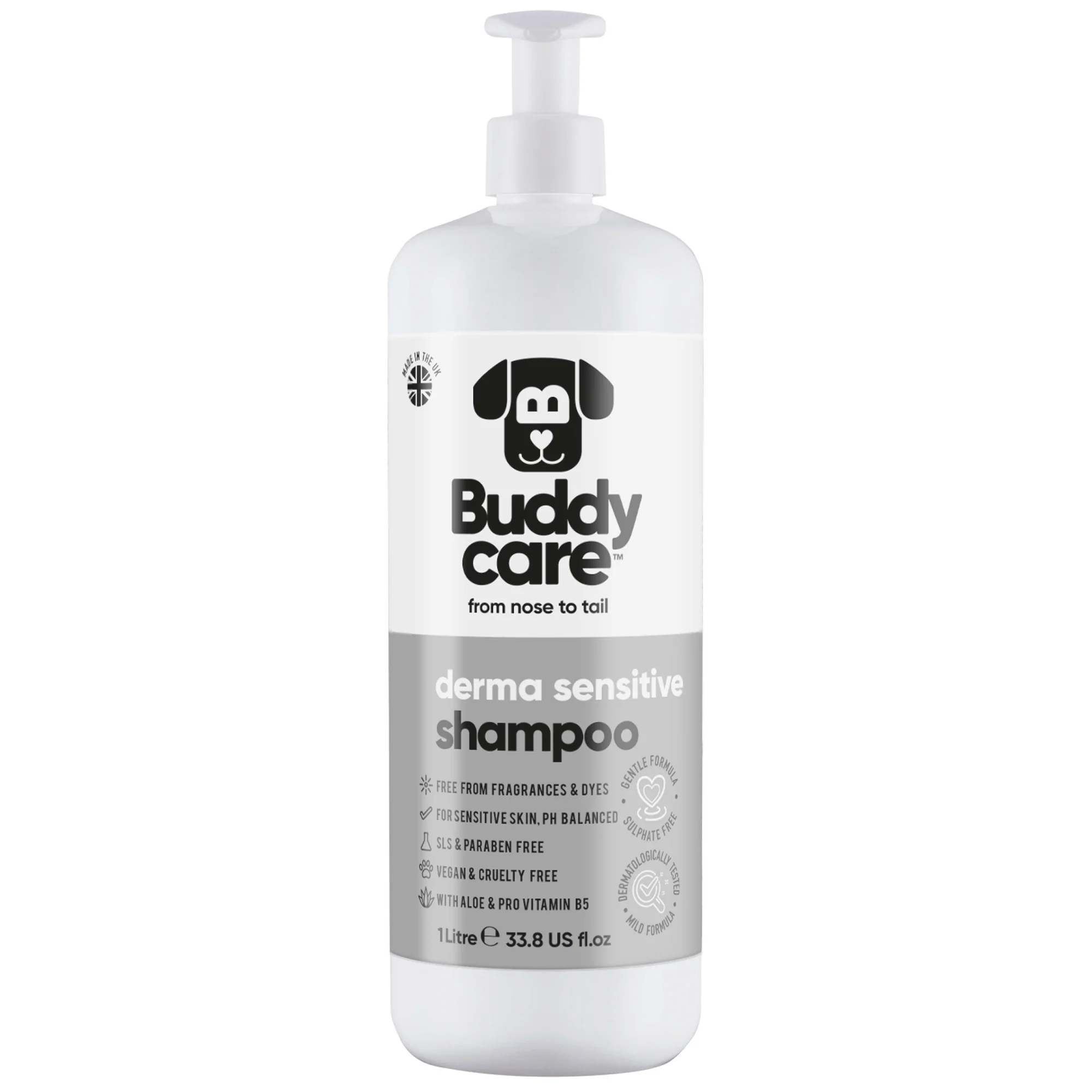 Buddycare Dog Derma Sensitive Shampoo 1Ltr