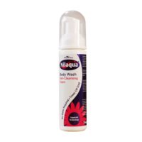 Foaming Skin Cleanser Bodywash comes in a 70ml bottle with a foam dispense.