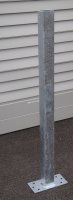 Smart Inner Section with Ground Plate Galvanised for H Post 1.25 Metre