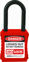 Standard Length Nylon Shackle Padlock