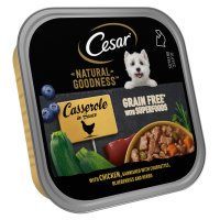 Cesar Dog Natural Goodness Casserole with Chicken in Gravy 16x100gm - SOI 